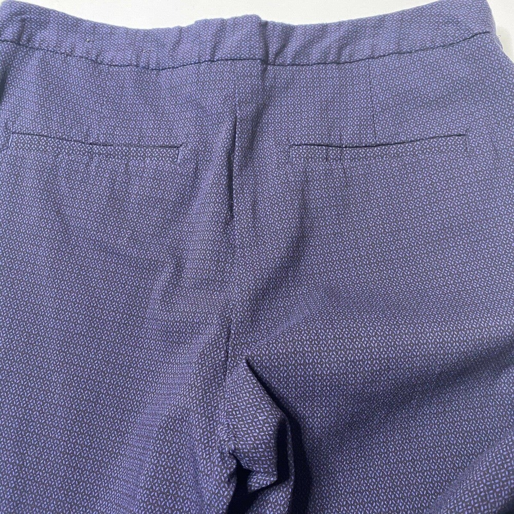 Mario Serrani Women Sz 10 Comfort Stretch Slim Fit Tummy Control Pant Blue Italy - Picture 6 of 10